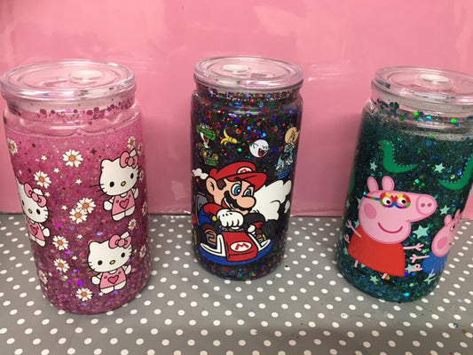 16oz Snow Globe Tumbler